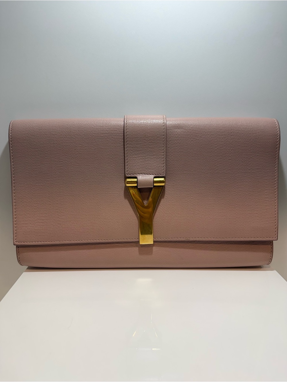 Saint Laurent Light Pink Clutch
